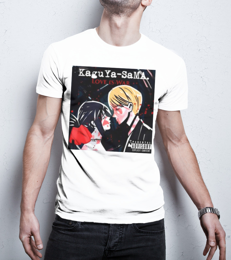 Kaguya-Sama Love Is War Explicit Content Parental Advisory T-Shirt