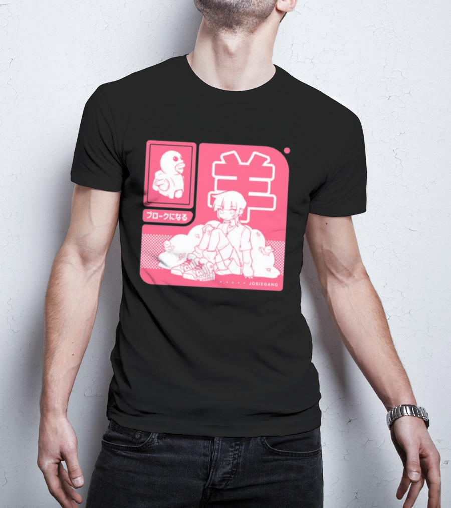 Sheepxing Bloke Josiegang Anime Manga Character Kawaii Aesthetic Japan T-Shirt