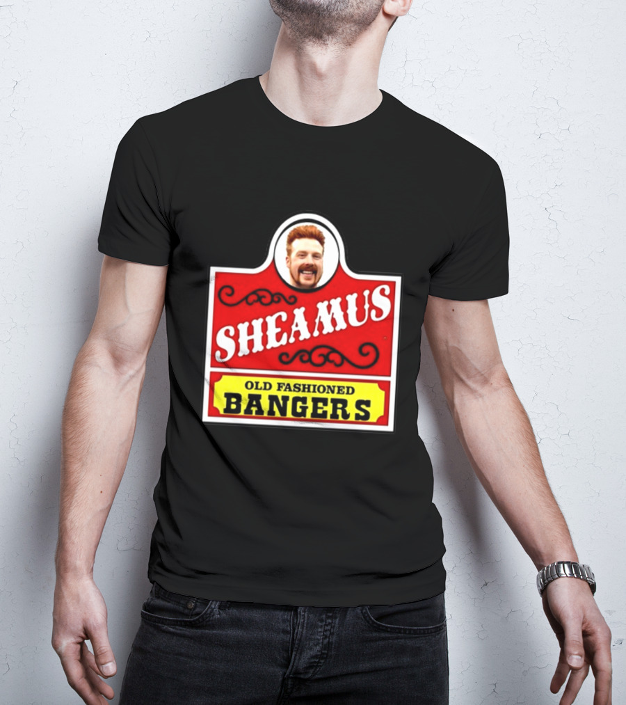 Sheamus Old Fashioned Bangers Retro Label T-Shirt