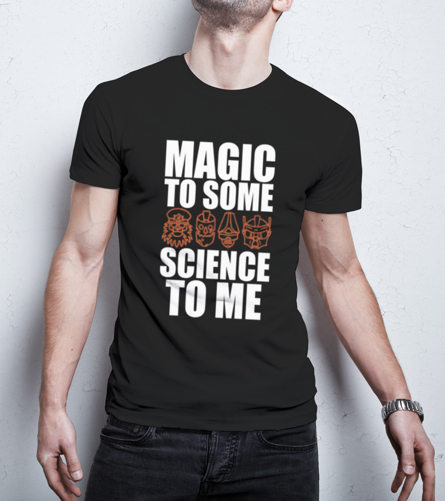 Magic To Some Science To Me Icons T-Shirt
