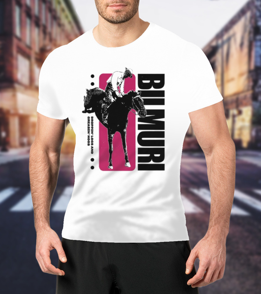 Bilmuri Droopy Loops And Greenish Horse T-Shirt