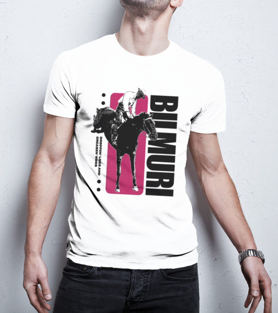 Bilmuri Droopy Loops And Greenish Horse T-Shirt