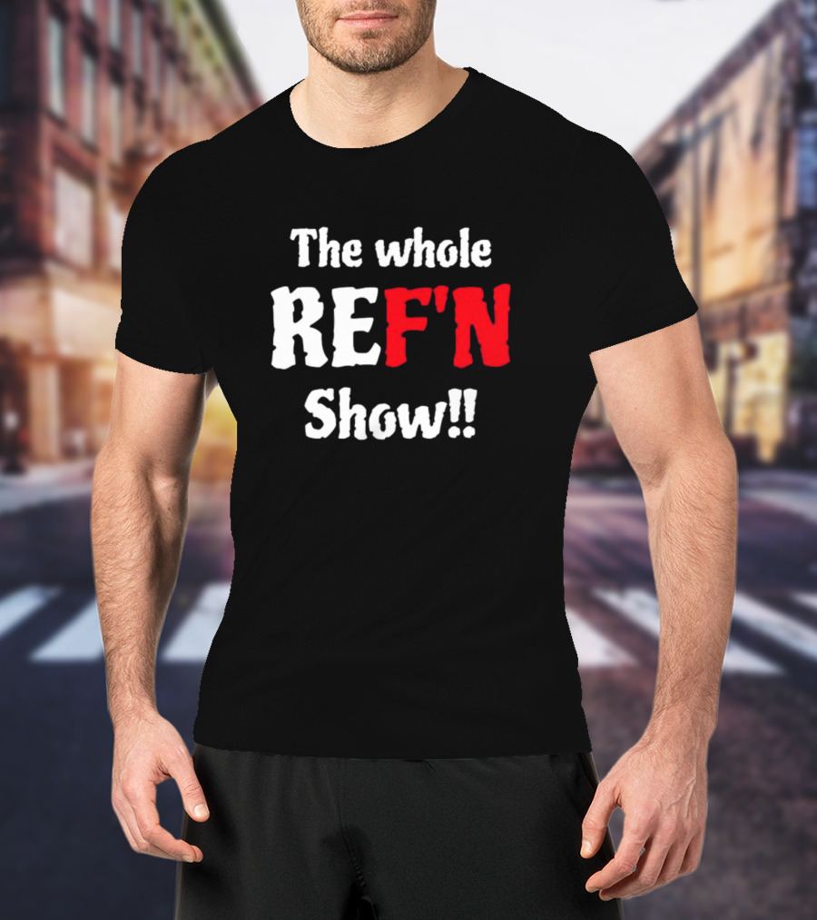 Daphanie Lashaunn Wears The Whole Ref'n Show Ref Bae T-Shirt