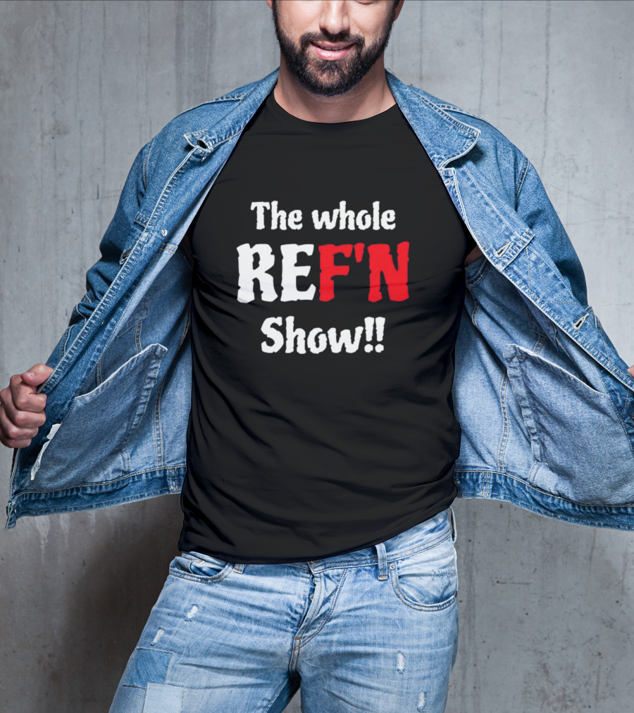 Daphanie Lashaunn Wears The Whole Ref'n Show Ref Bae T-Shirt