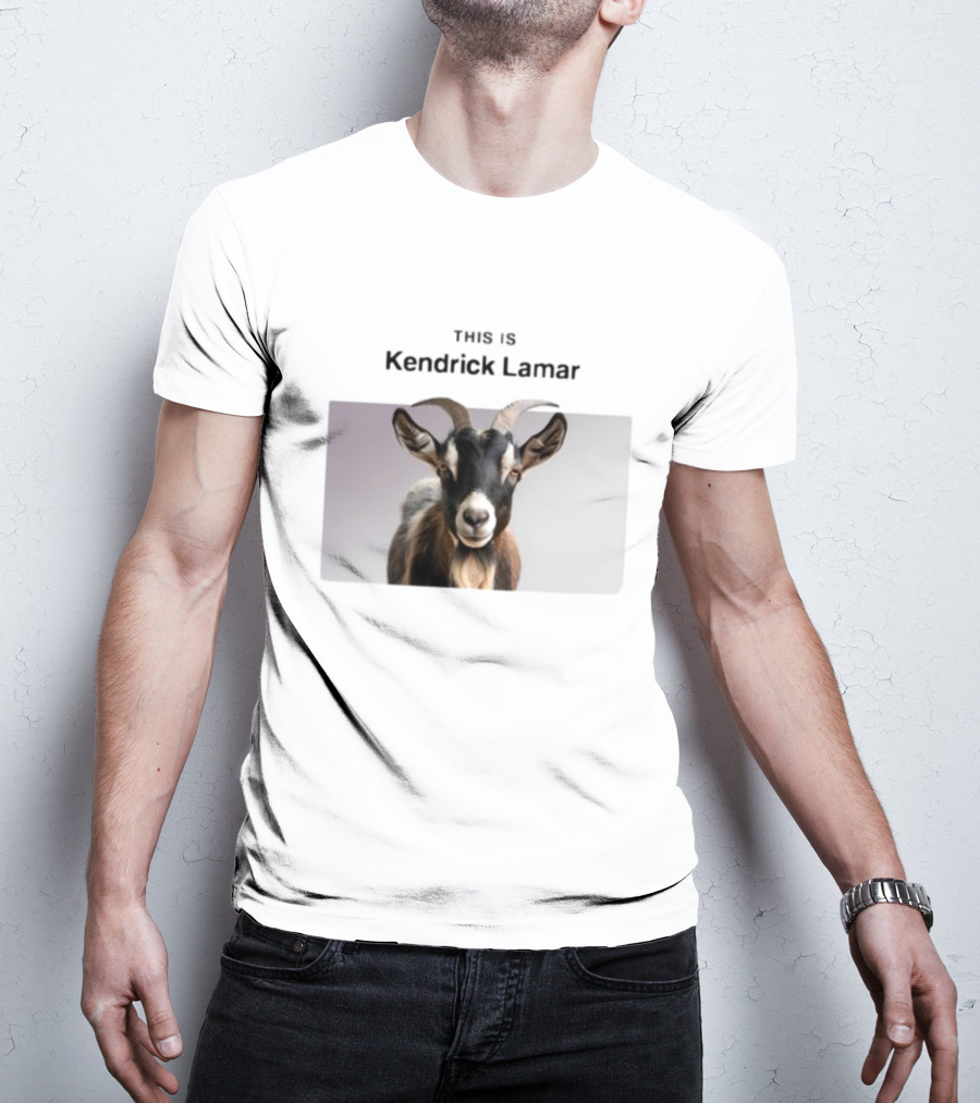 This Is Kendrick Lamar Goat Image T-Shirt