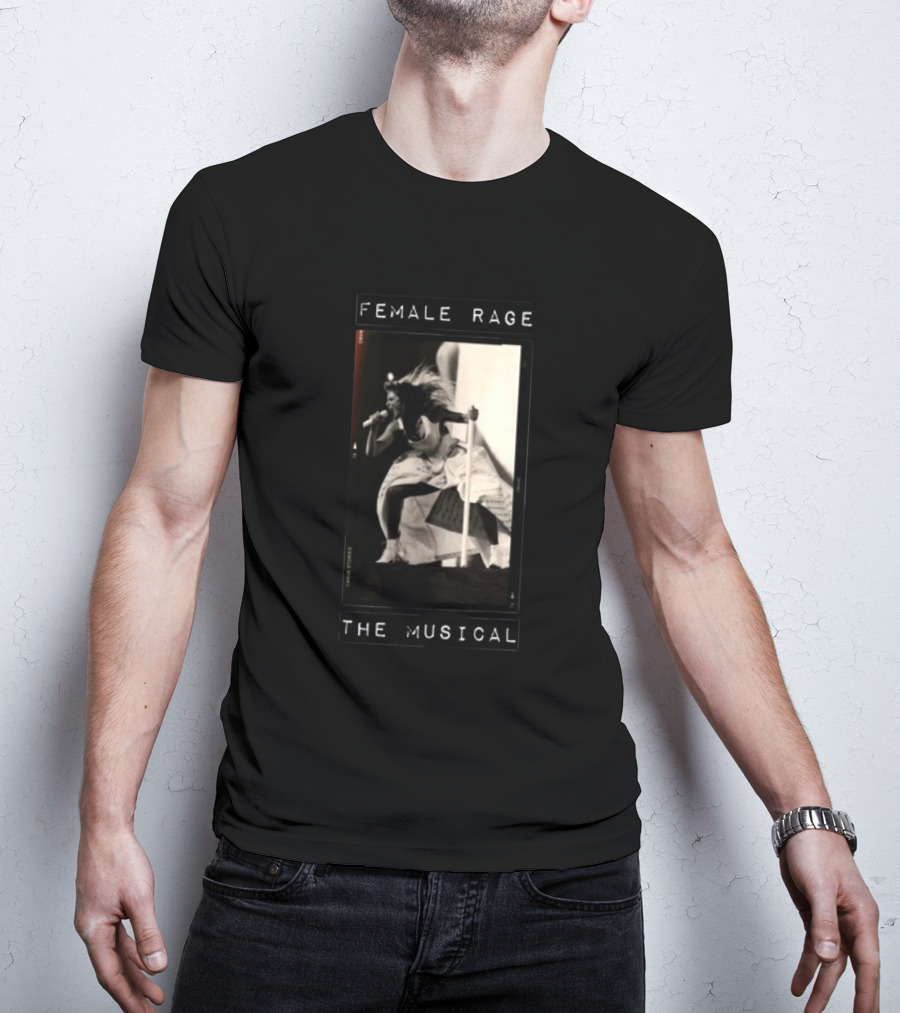 Roseblushstudio Female Rage The Musical Performance Iconic T-Shirt