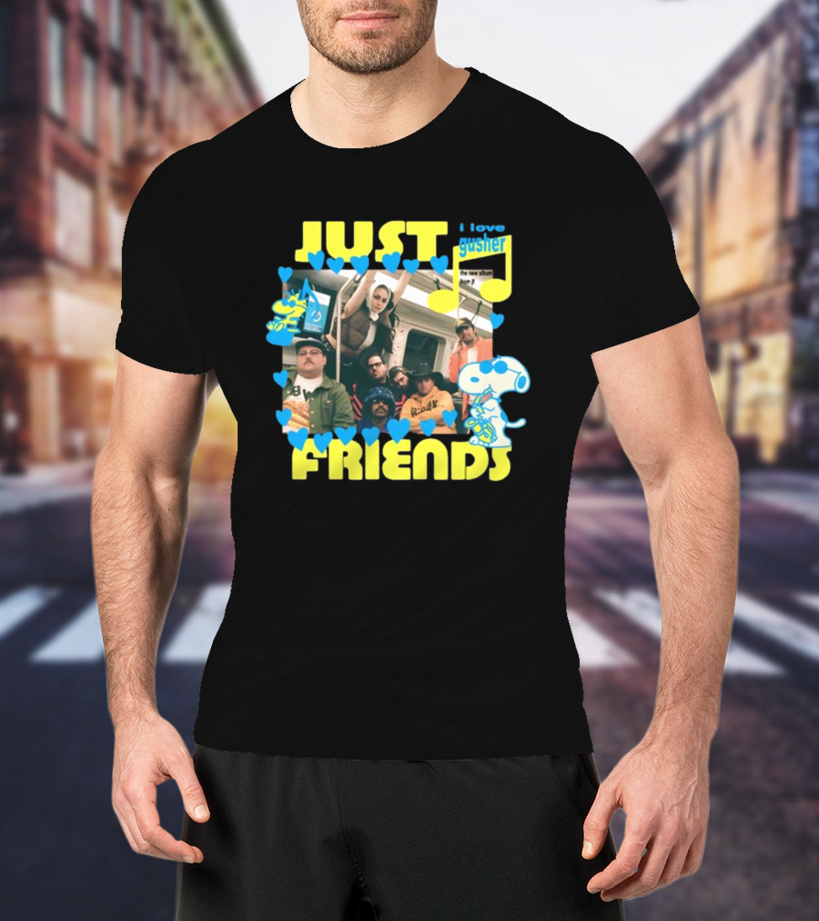 Just Friends Jf Crew I Love Gusher New Album T-Shirt