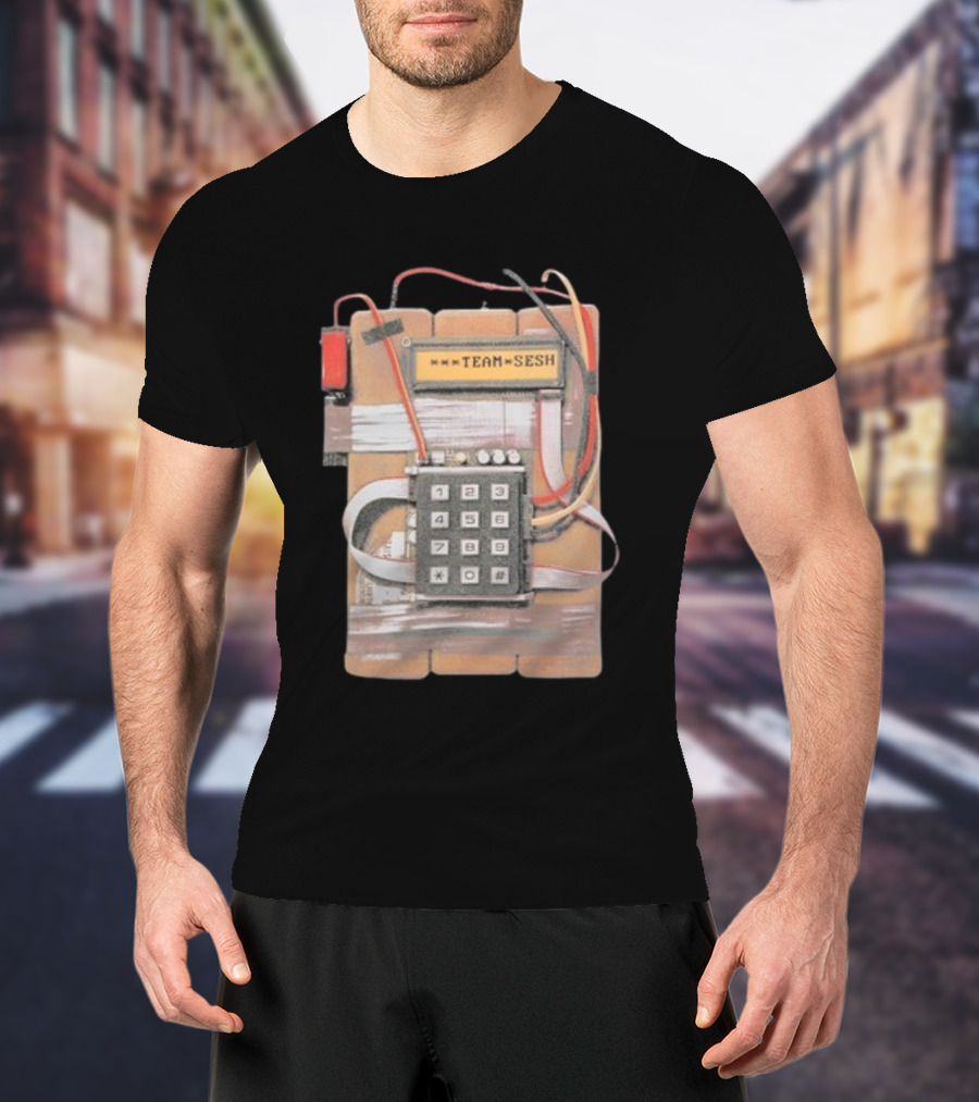 Team Sesh CSGO Bomb Iconic Visual Reference T-Shirt