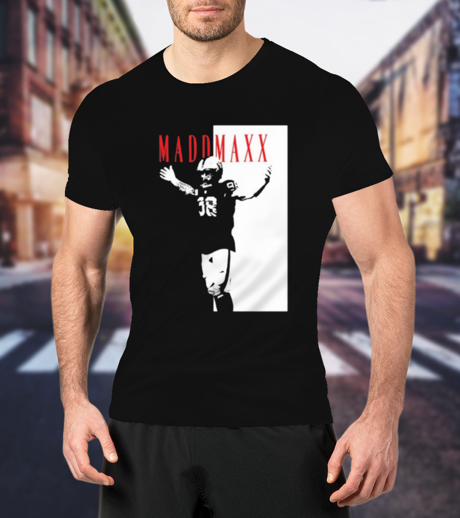 MADD MAXX Football Player T-Shirt