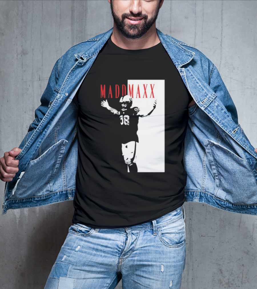 MADD MAXX Football Player T-Shirt