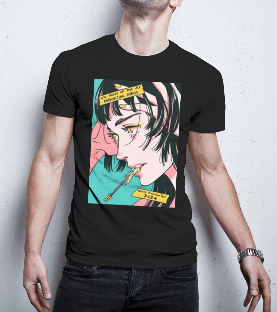 Motfd Ai Kozaki Mass Of The Fermenting Dregs North American Tour T-Shirt
