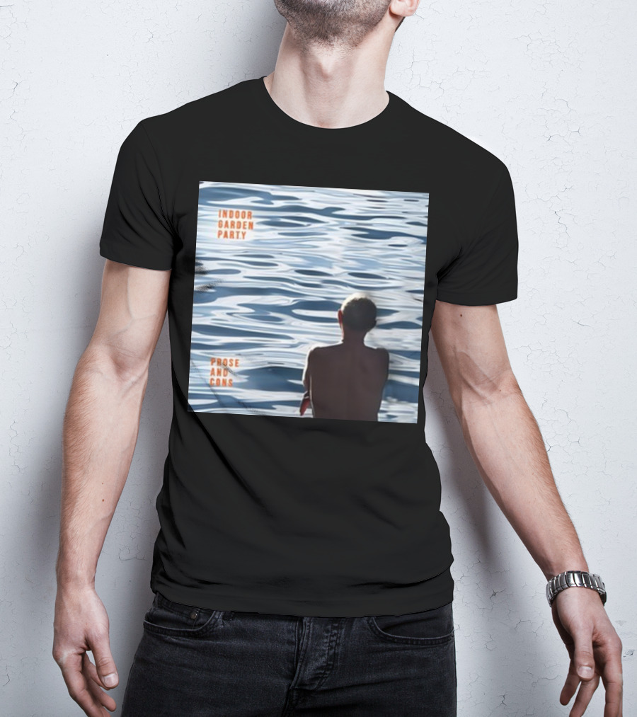 Russell Crowe Indoor Garden Party Prose And Cons Water Reflection T-Shirt