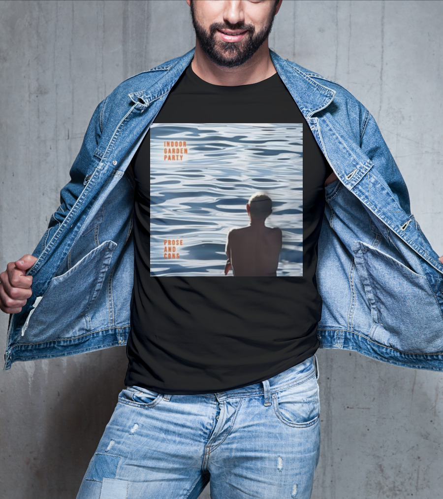 Russell Crowe Indoor Garden Party Prose And Cons Water Reflection T-Shirt