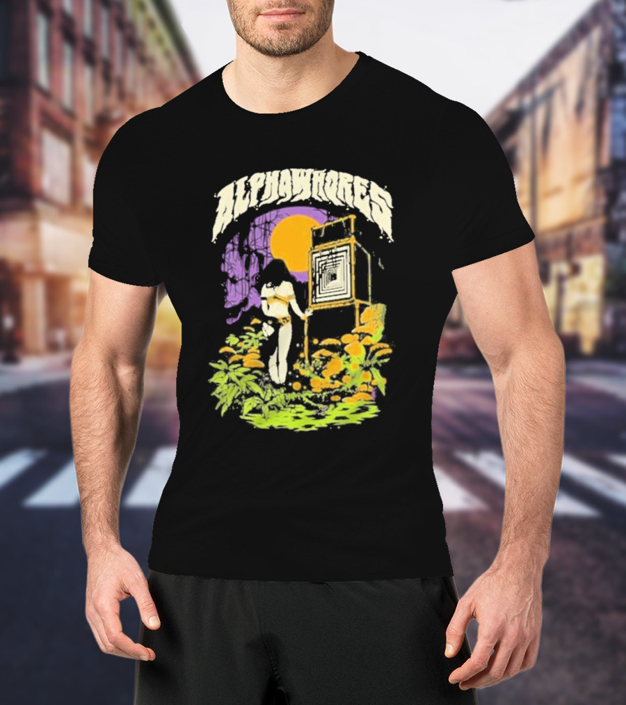Alphawhores Psychedelic Rock Amplifier Sunflowers Erlebnis T-Shirt