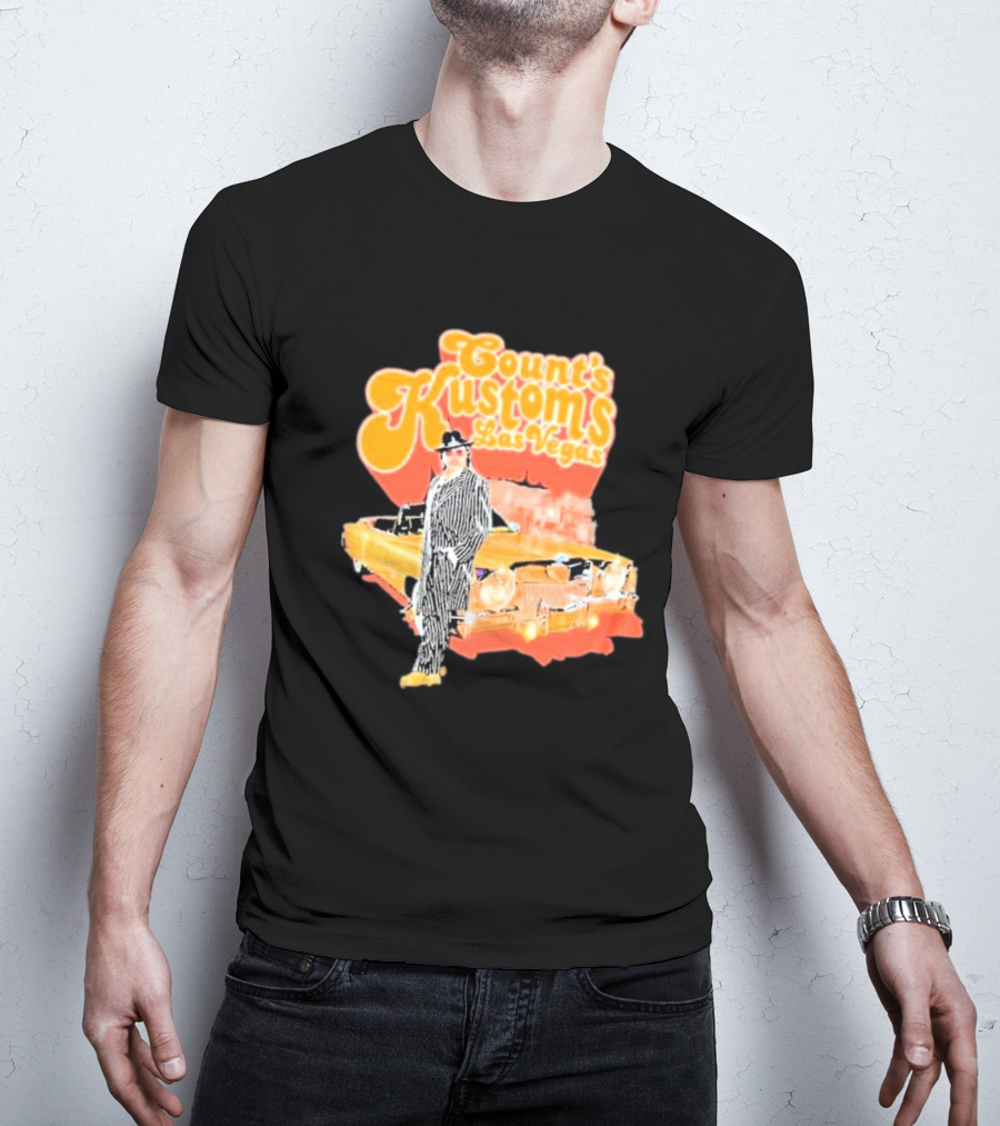 Count’s Kustoms Superfly Cadillac Eldorado Las Vegas Strip T-Shirt