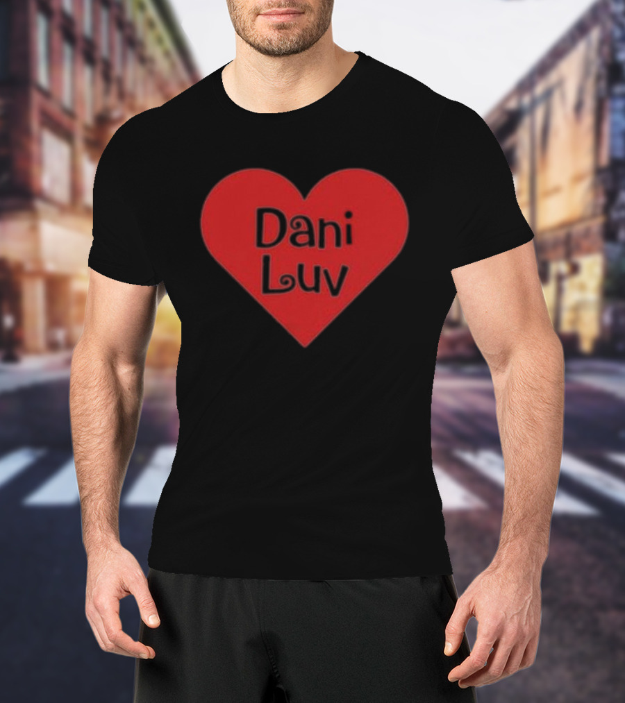 Dani Luv Heart Red T-Shirt