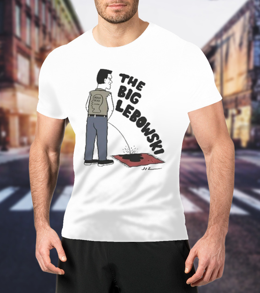 The Big Lebowski Brain Dead Sweater Rug Scene T-Shirt