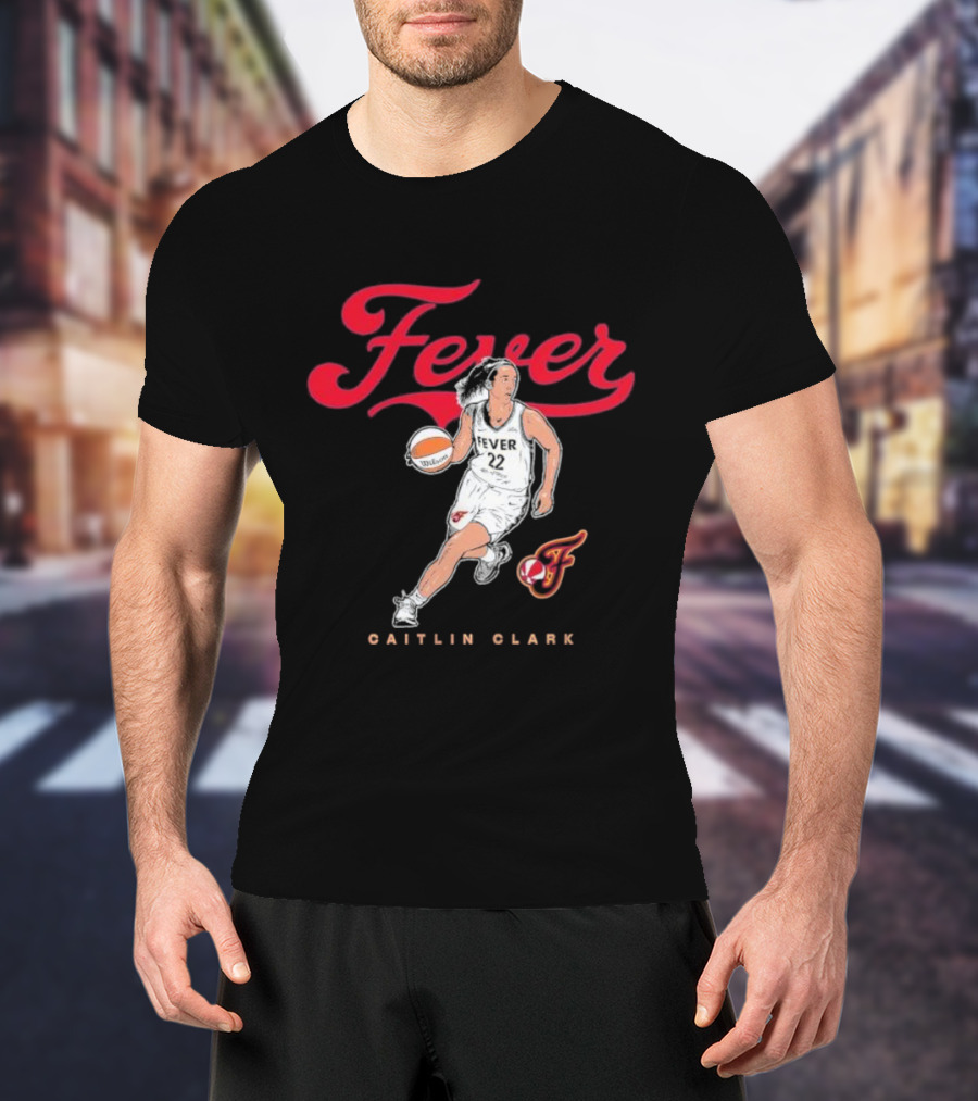Fever Caitlin Clark Indiana Fever Motion T-Shirt