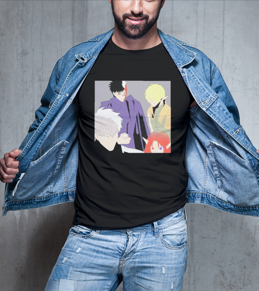 Anime Elf Kingdom Mysterious Characters Quartet T-Shirt