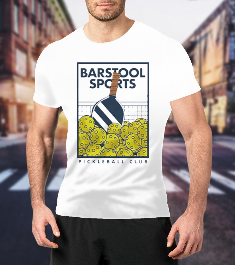 Pickleball Club Paddle And Balls T-Shirt