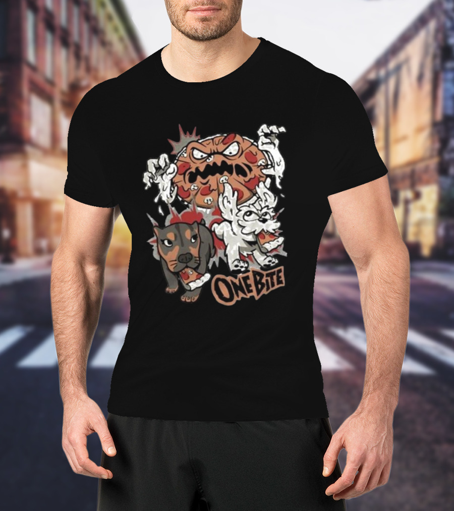 Miss Peaches X Bodoggos Fierce Pizza One Bite Chase T-Shirt