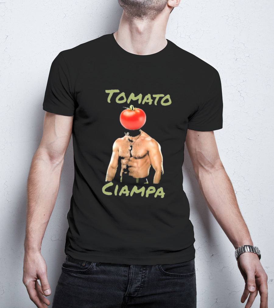 Tomato Ciampa Man Head Bodybuilder T-Shirt