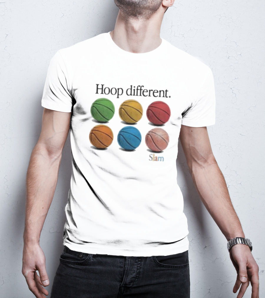 Kate Martin Hoop Different Slam Basketball Multicolor Balls T-Shirt