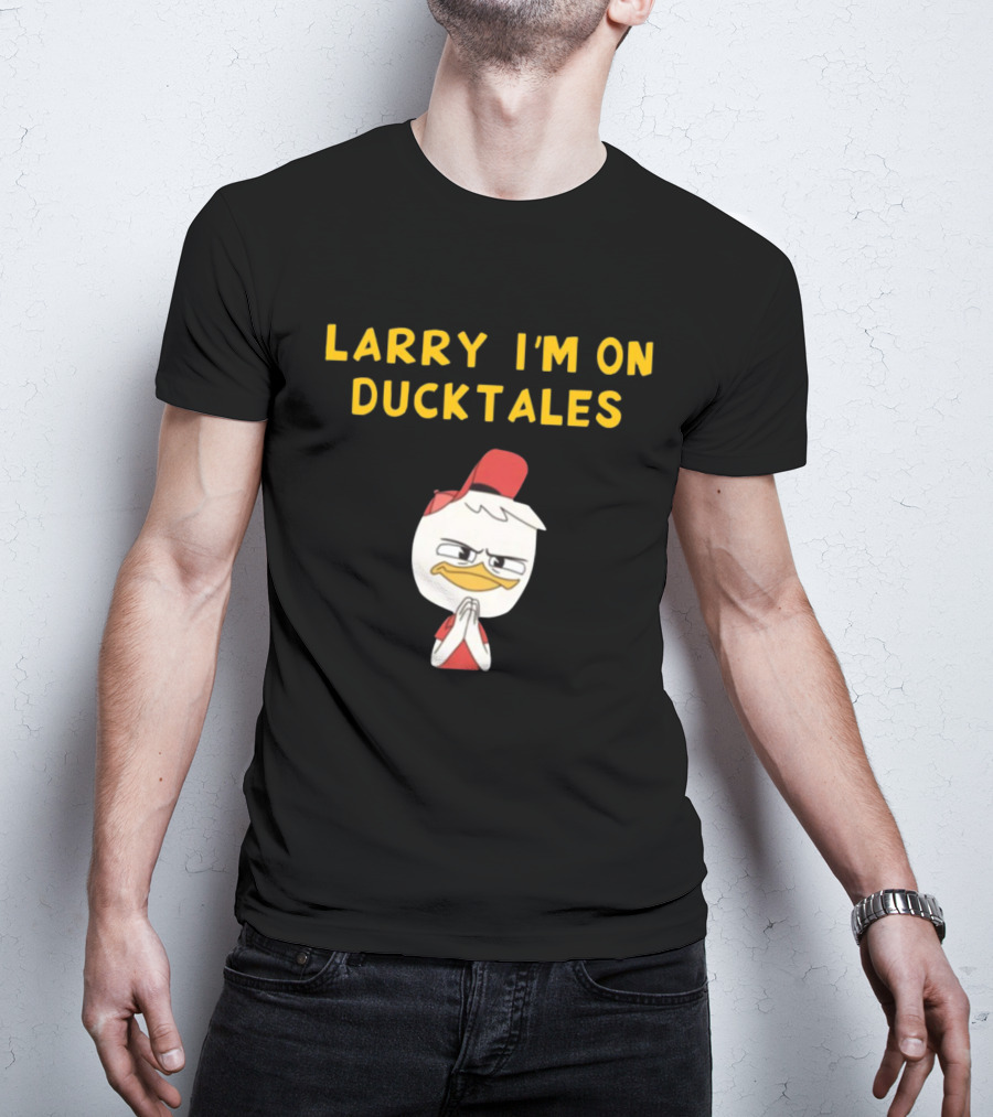 LARRY I'M ON DUCKTALES DUCK IN RED HAT T-Shirt