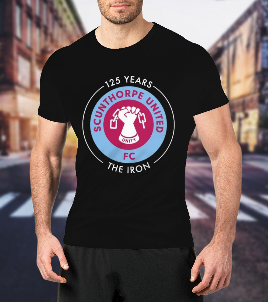 125 Years Scunthorpe United FC The Iron Unity T-Shirt