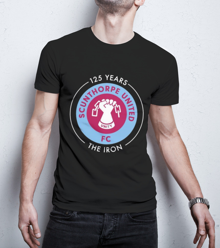 125 Years Scunthorpe United FC The Iron Unity T-Shirt