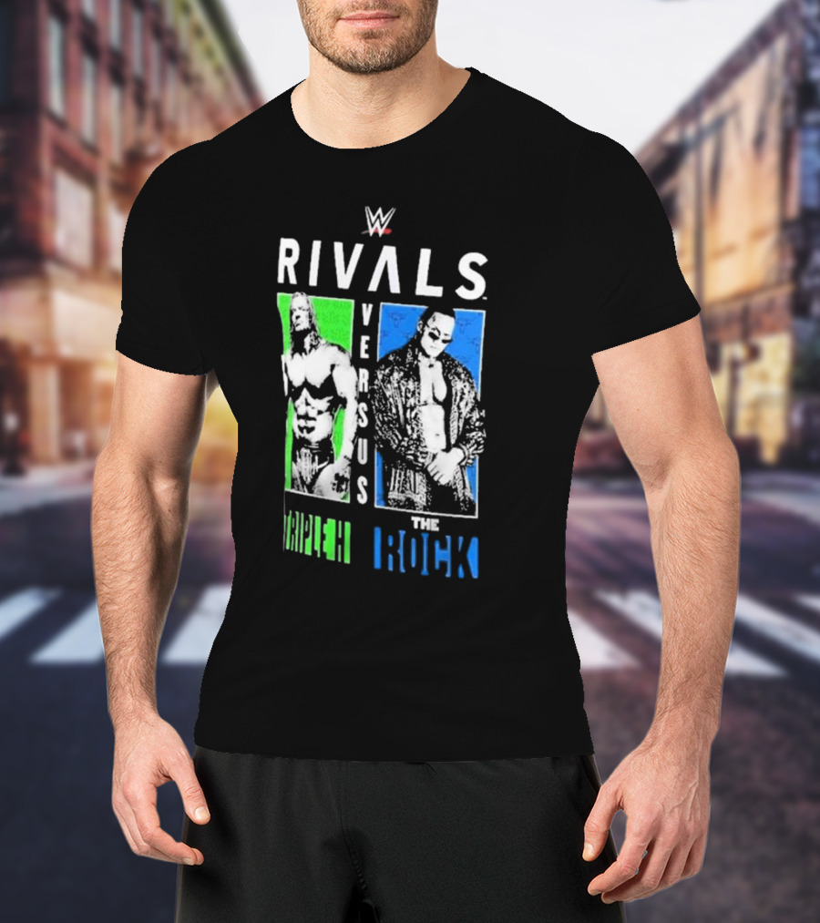 WWE Rivals Triple H Versus The Rock T-Shirt