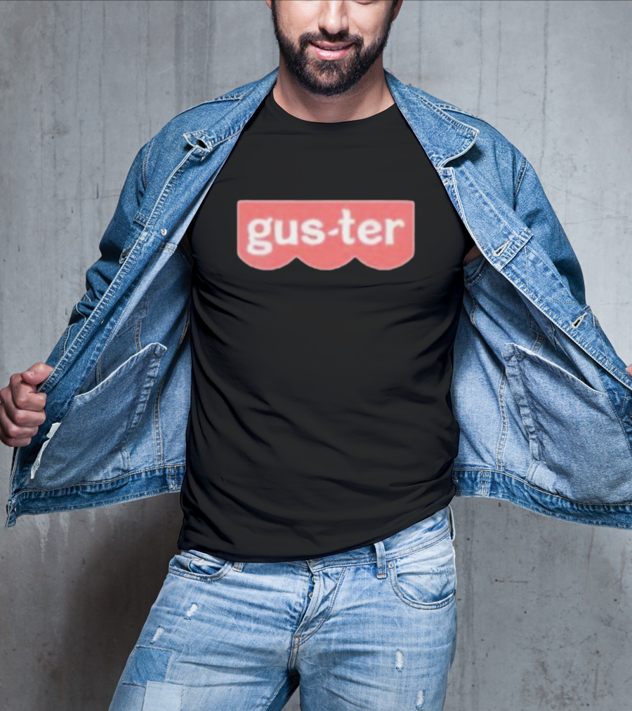 Guster Parody Iconic Font T-Shirt