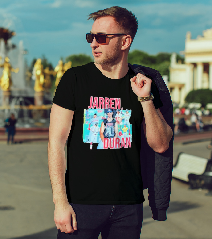 Jarren Duran Baseball Collage Sports T-Shirt
