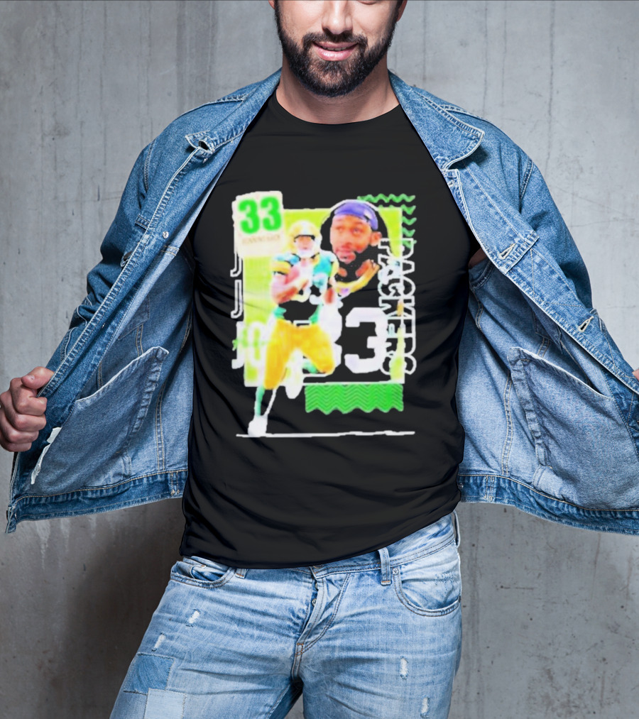 Packers Aaron Jones 33 Football Player Running Back T-Shirt