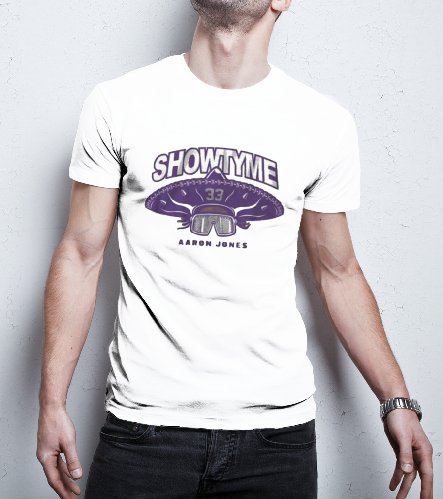 Showtyme 33 Aaron Jones Minnesota Sombrero Goggles T-Shirt