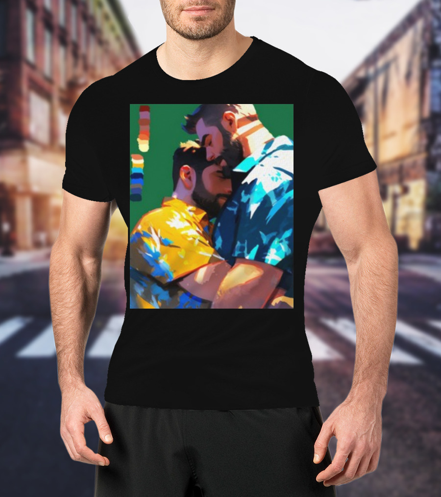 Ego Rodriguez Colours Pride Men's Embrace T-Shirt