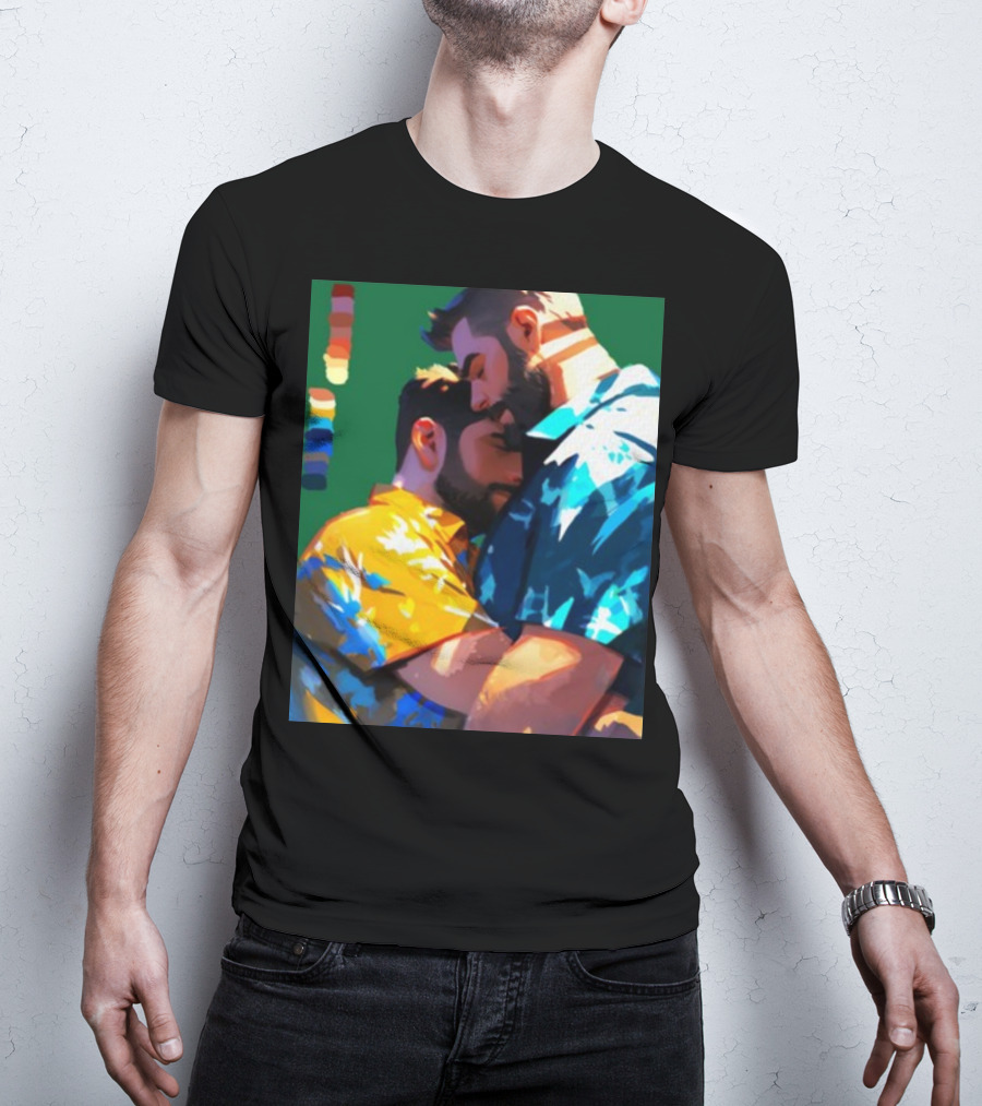 Ego Rodriguez Colours Pride Men's Embrace T-Shirt