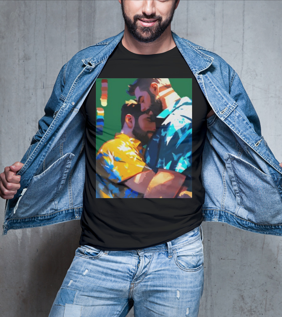 Ego Rodriguez Colours Pride Men's Embrace T-Shirt
