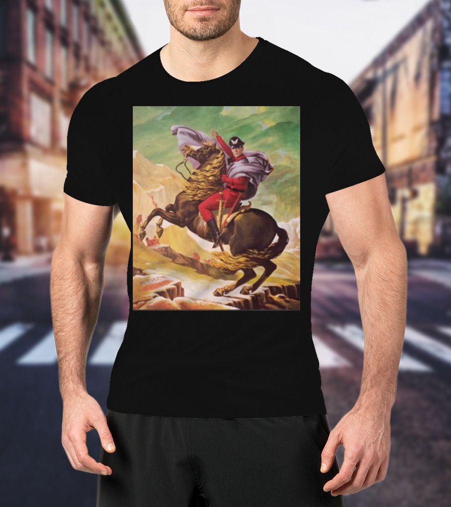 Maximilian Dood Raul Julia M Bison Crossing The Alps T-Shirt