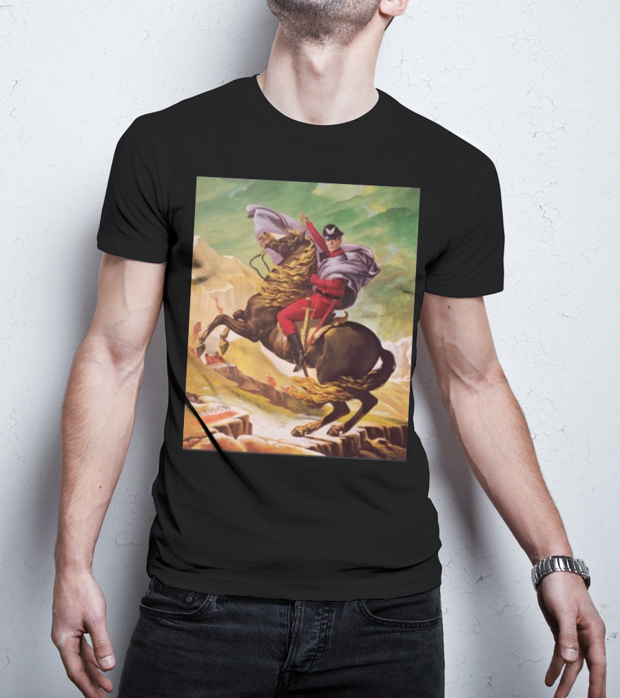 Maximilian Dood Raul Julia M Bison Crossing The Alps T-Shirt