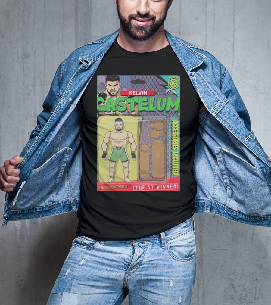 Kelvin Gastelum OnMissionForGold TUF 17 Winner Accessories Included T-Shirt