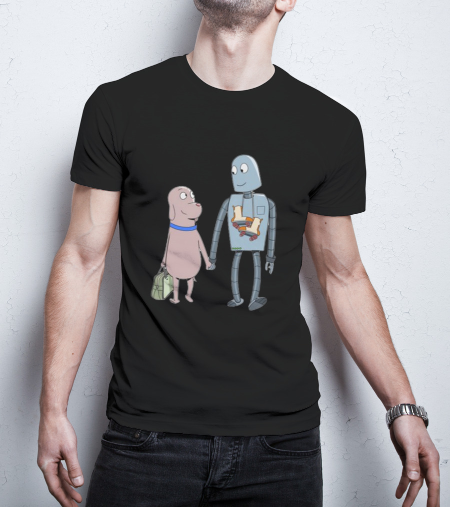 Robot Dreams Dog And Robot Adventure Friends T-Shirt