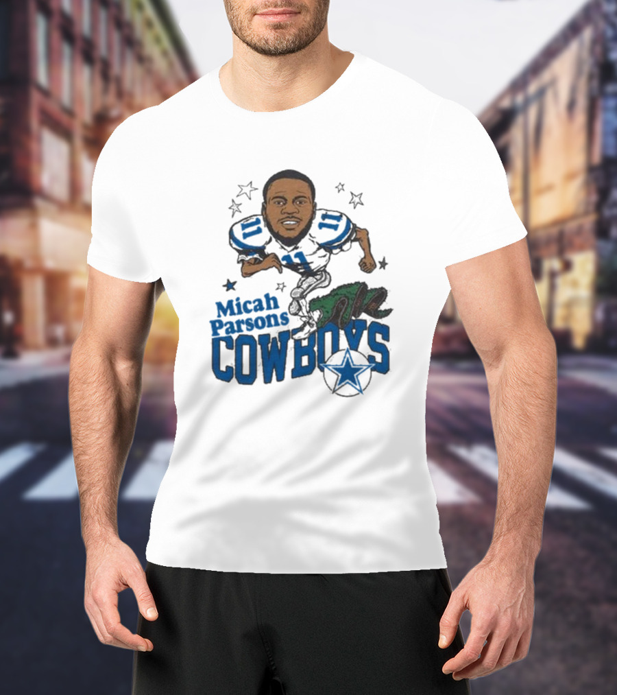 Micah Parsons 11 Dallas Cowboys Star T-Shirt