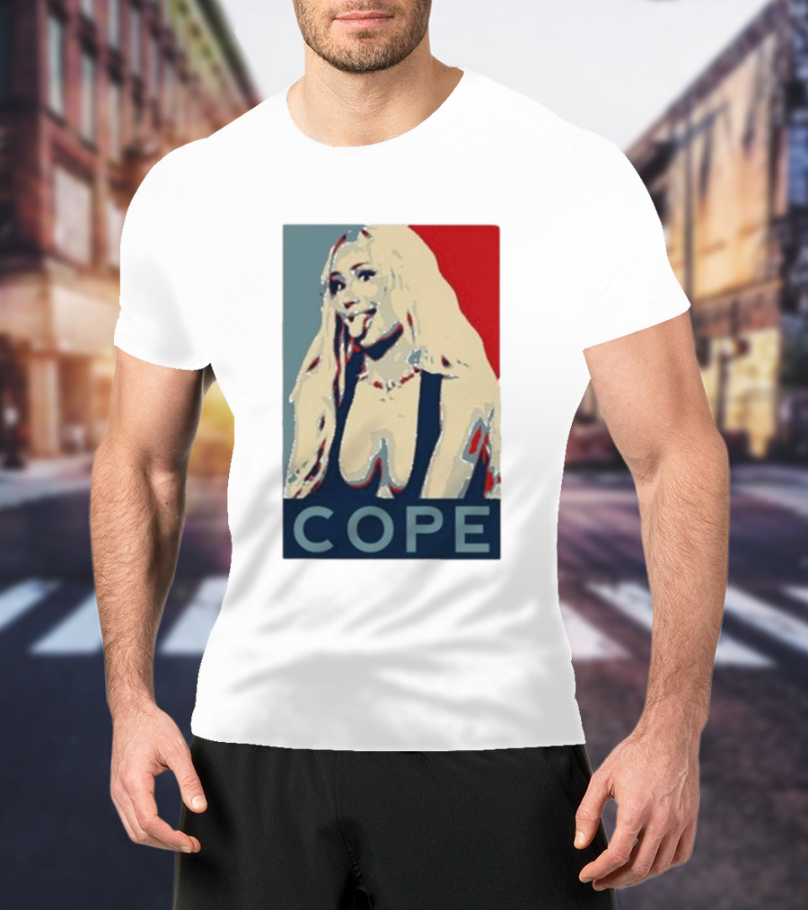 Cope Iggy Azalea Style Image T-Shirt