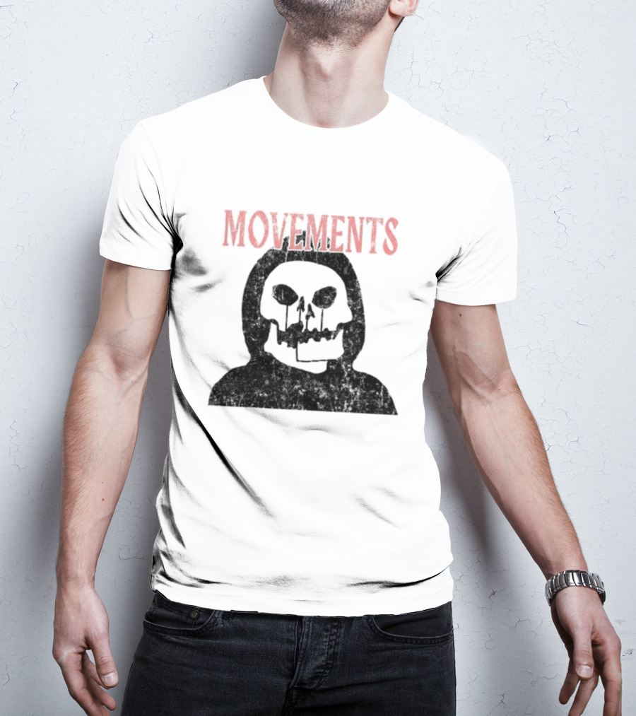 Movements Afraid To Die Black Hoodie Skull T-Shirt