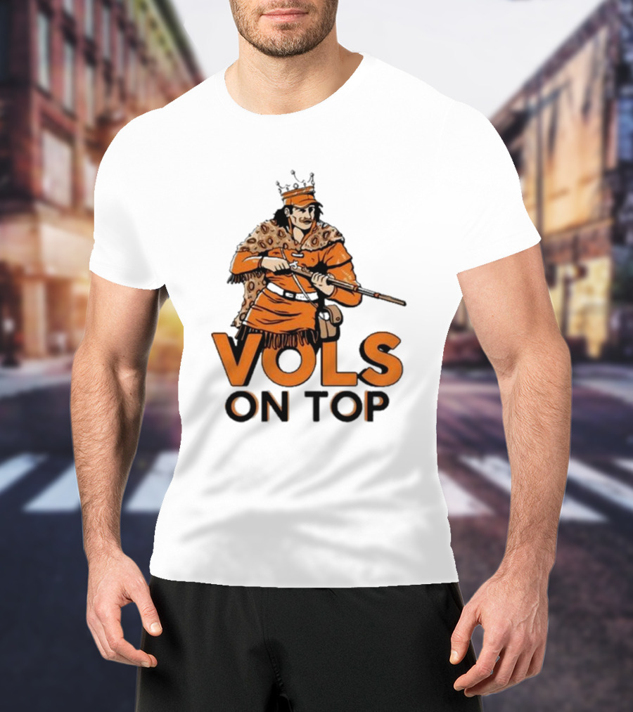 Old Row Vols On Top World Champs Vols On Top T-Shirt