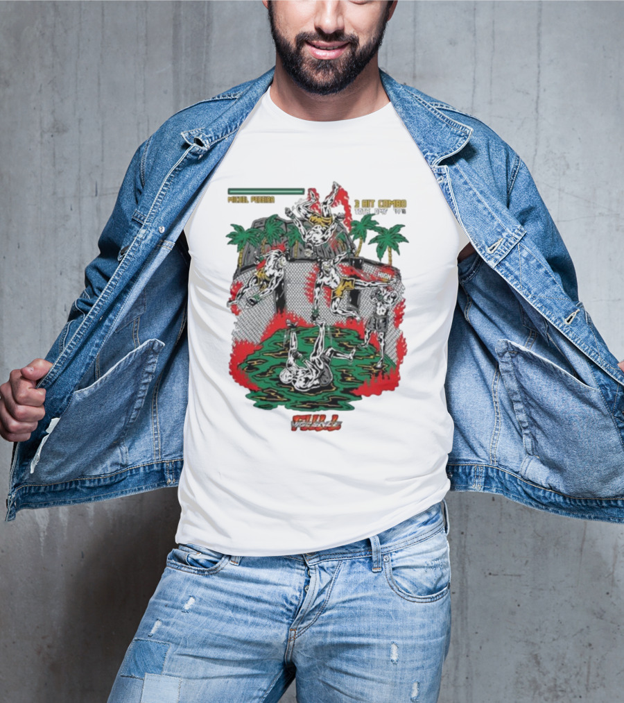 Michel Pereira Full Violence 8 Hit Combo Total Opp KO High T-Shirt