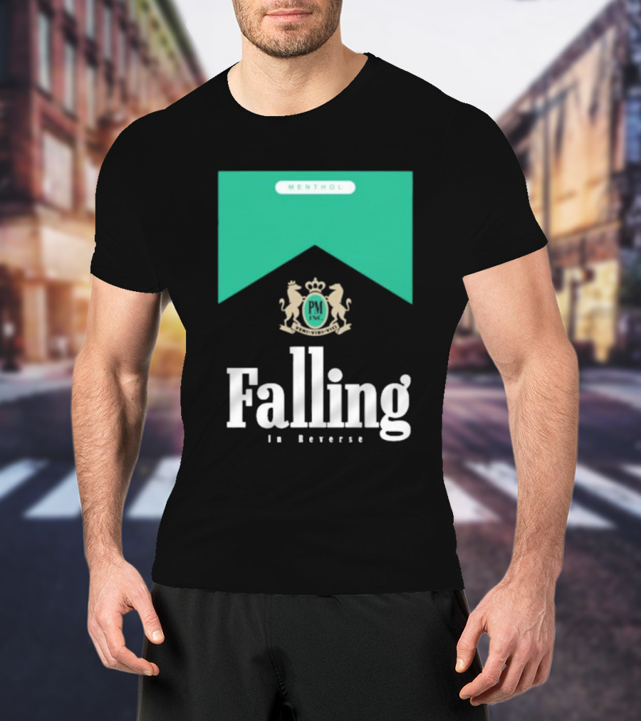 Falling In Reverse Menthol Crest And PM T-Shirt