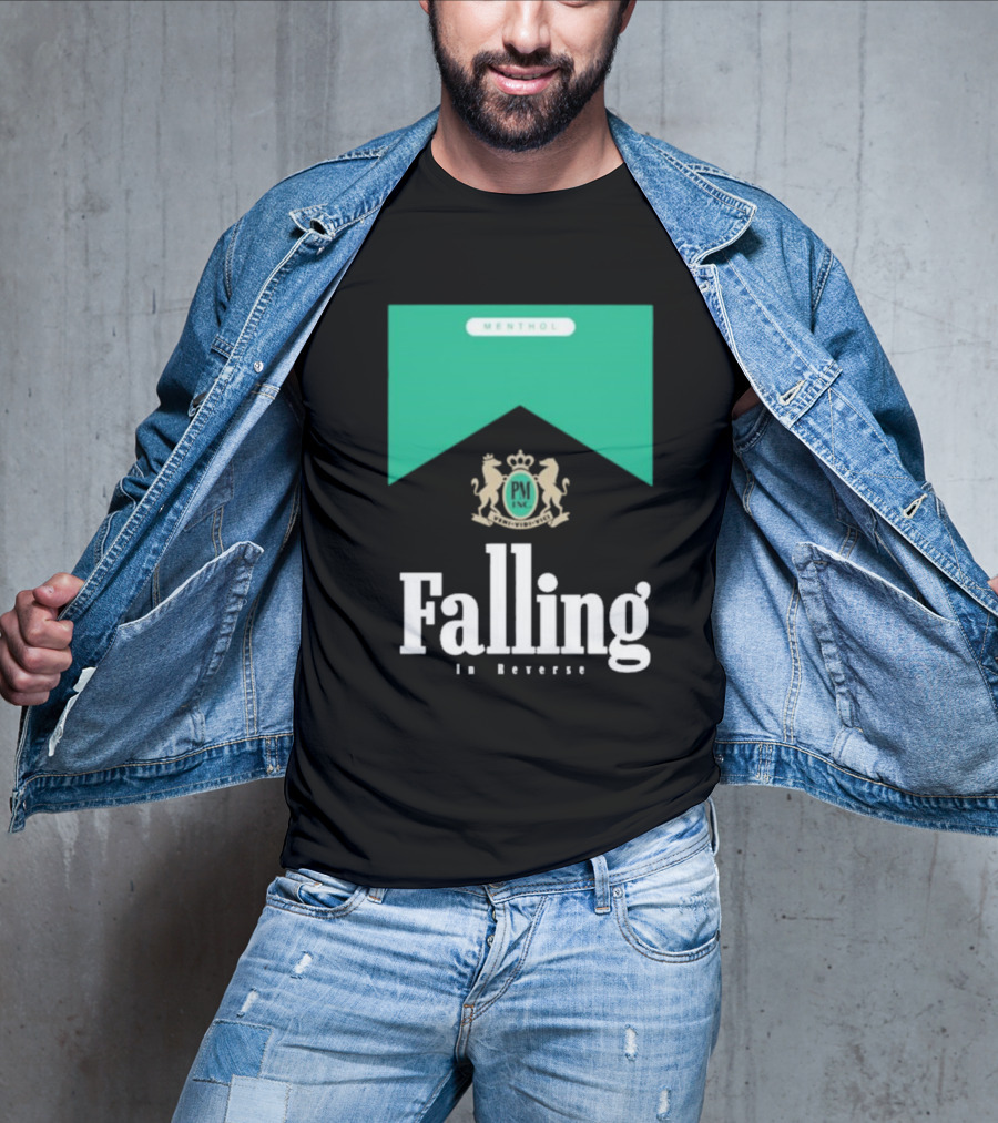 Falling In Reverse Menthol Crest And PM T-Shirt