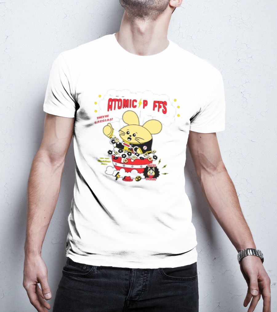 Fatrabbitfarm Atomic Puffs They’re Special Made From Wasteland Scraps Prize Inside⚡ T-Shirt